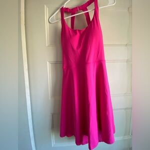 Vibrant Pink Tennis Dress